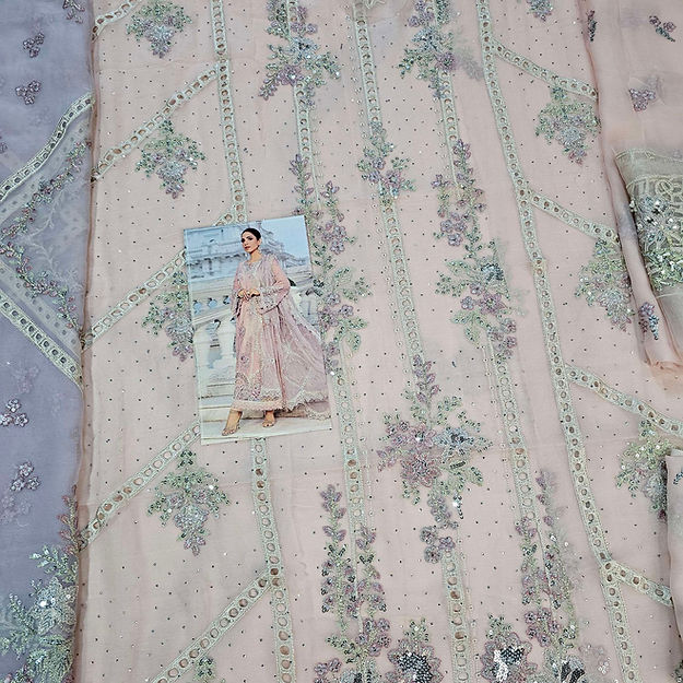 Eman Adeel MPC-24-106 Style — Mairaz Baby Pink Three-Piece Suit