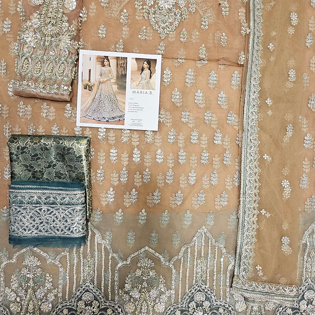 Maria B Mehrinoz Style — Mairaz Wedding Maxi