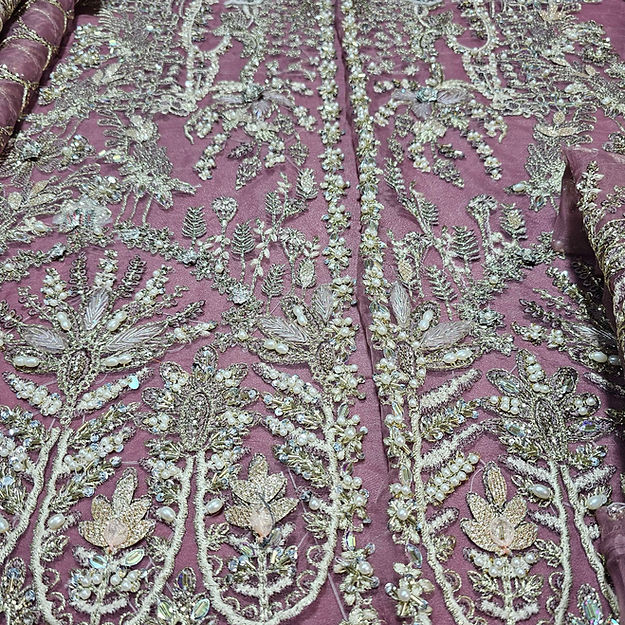 Soraya Sehr Style — Mairaz Dusty Mauve Sharara