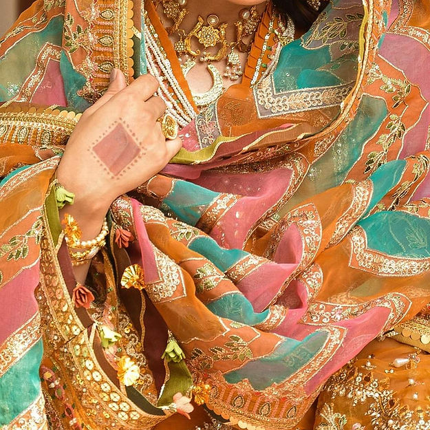 MNR Henna Style — Mairaz Three-Piece Suit