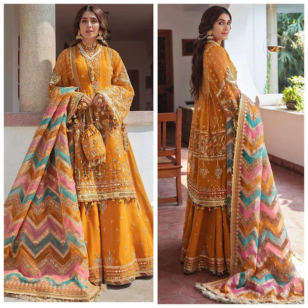 MNR Henna Style — Mairaz Three-Piece Suit