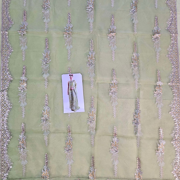 Hussain Rehar Mintara Style — Mairaz Nude Sharara