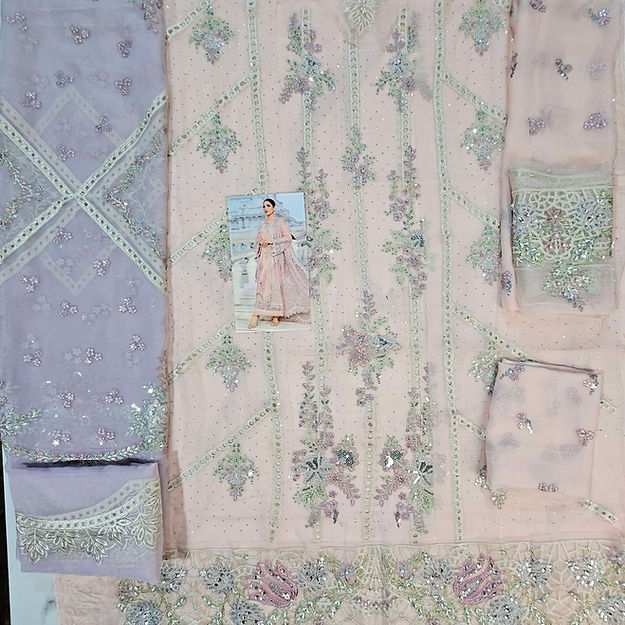 Eman Adeel MPC-24-106 Style — Mairaz Baby Pink Three-Piece Suit