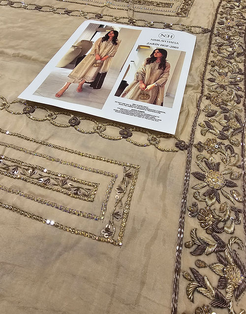 Republic Women Wear Zarin Style — Mairaz Maroon Three-Piece Suit