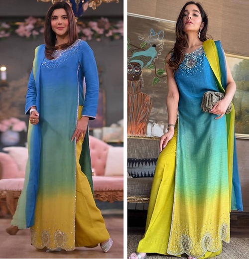 Farida Hasan Neon Ombre — Mairaz