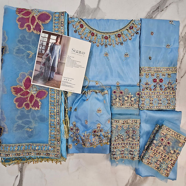 Eman Adeel Esra Style — Mairaz Three-Piece Suit