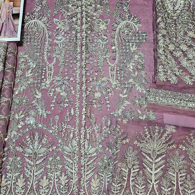 Soraya Sehr Style — Mairaz Dusty Mauve Sharara