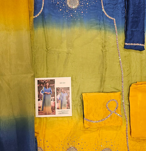 Farida Hasan Neon Ombre — Mairaz