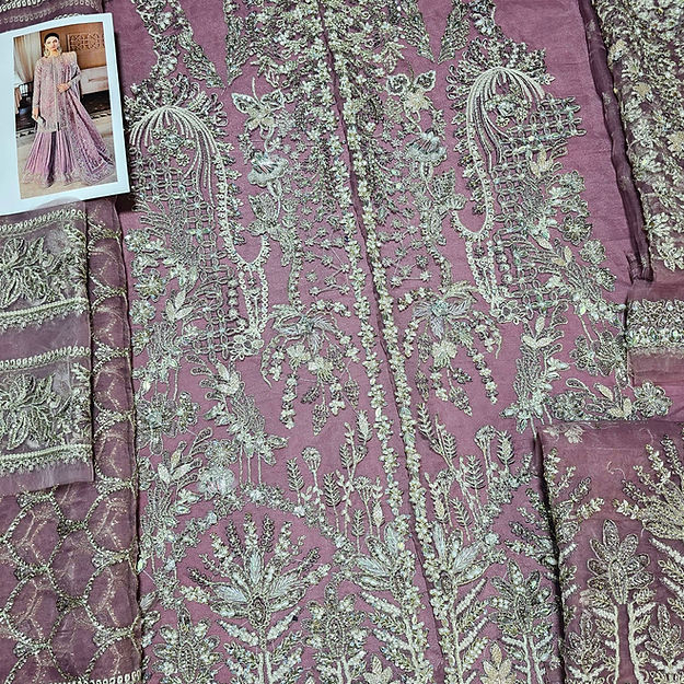 Soraya Sehr Style — Mairaz Dusty Mauve Sharara