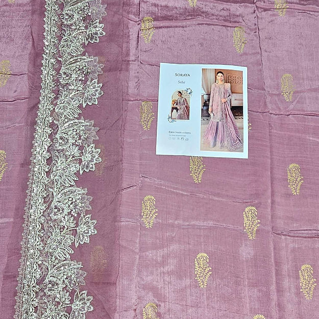 Soraya Sehr Style — Mairaz Dusty Mauve Sharara