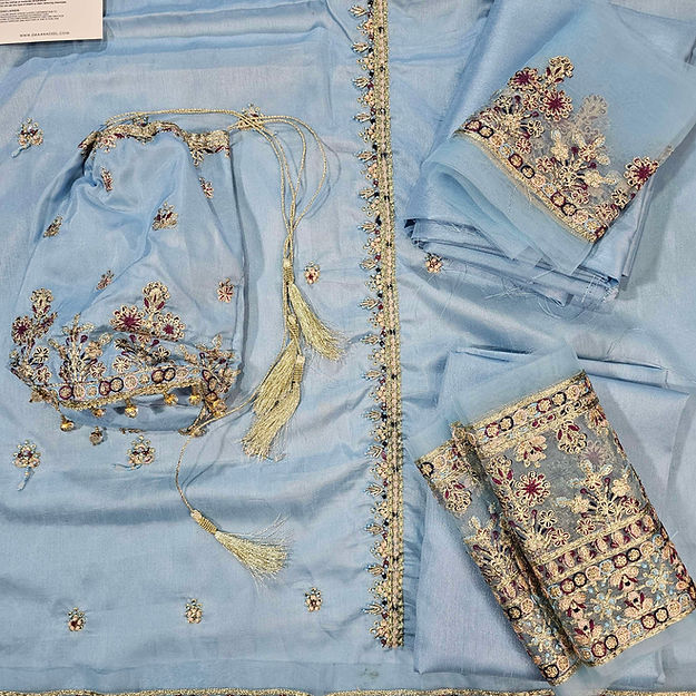 Eman Adeel Esra Style — Mairaz Three-Piece Suit