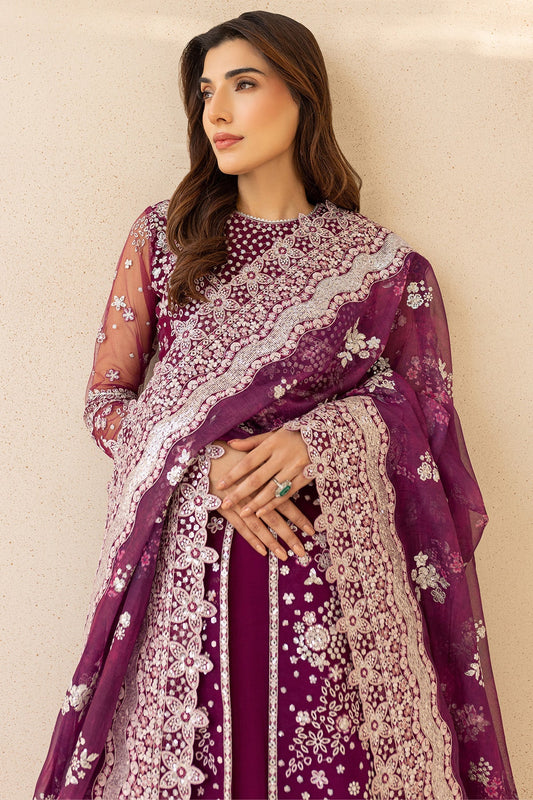 Farasha Merlot Dust Style — Mairaz Three-Piece Suit