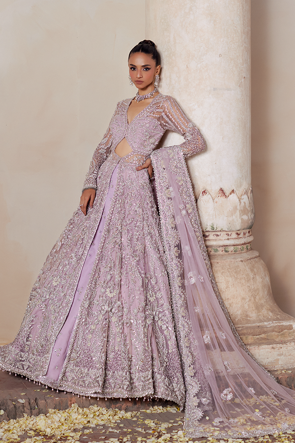 Soraya Aliyah Style — Mairaz Lavender Wedding Maxi