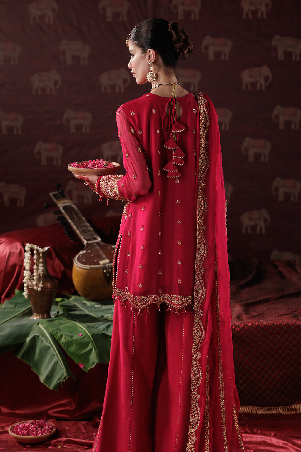 Saad Shaikh D-01 Style — Mairaz Three-Piece Suit