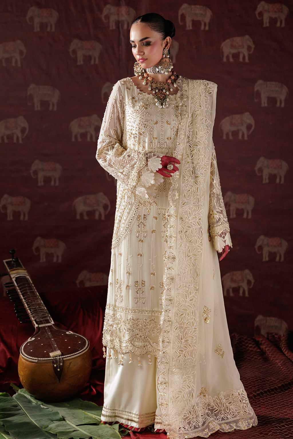 Saad Shaikh D-10 Style — Mairaz Three-Piece Suit