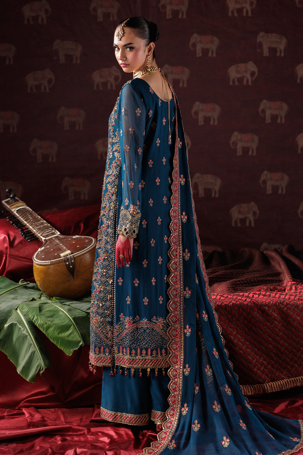 Saad Shaikh D-04 Style — Mairaz Three-Piece Suit