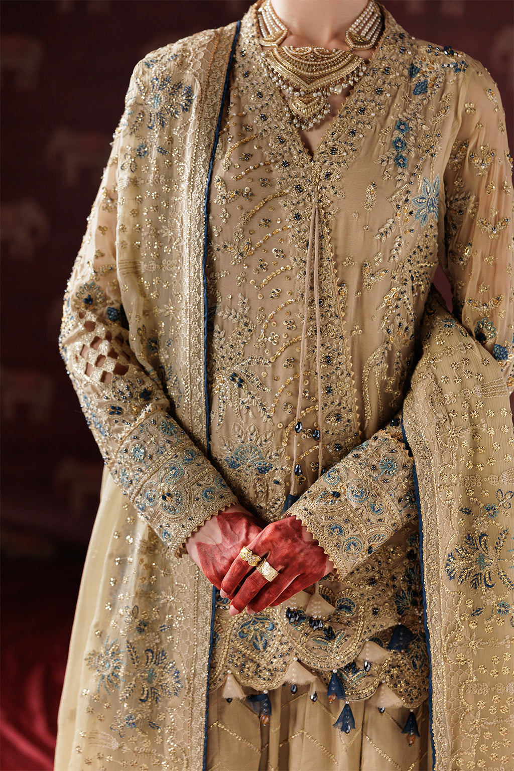 Saad Shaikh D-05 Style — Mairaz Three-Piece Suit
