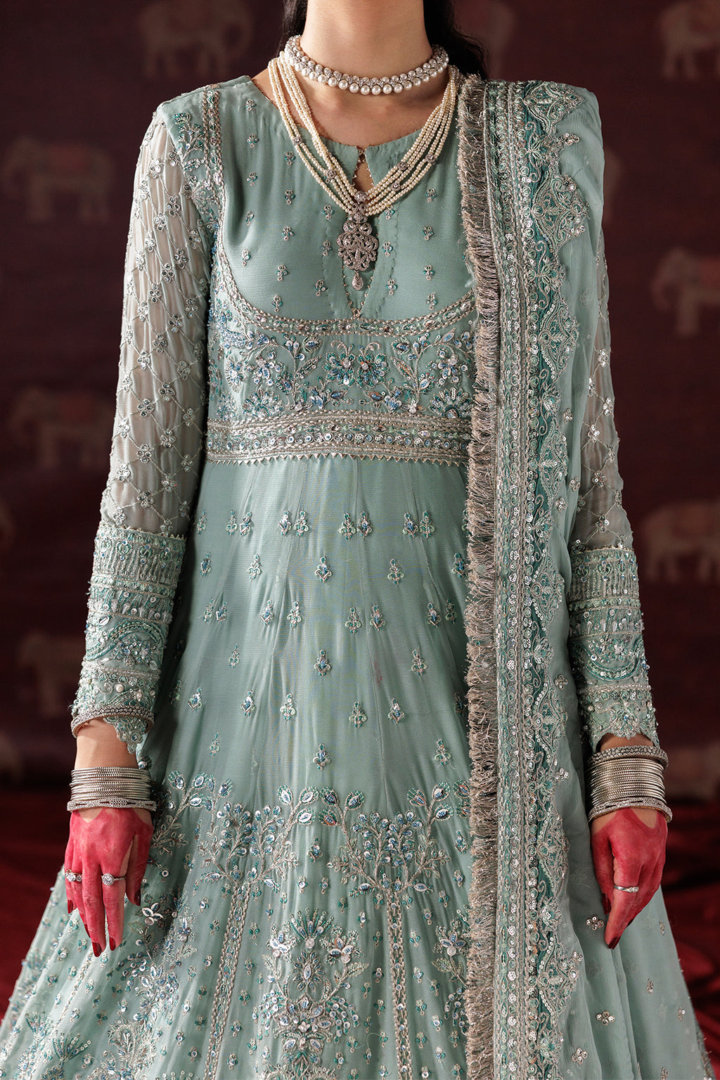 Saad Shaikh D-08 Style — Mairaz Lehenga