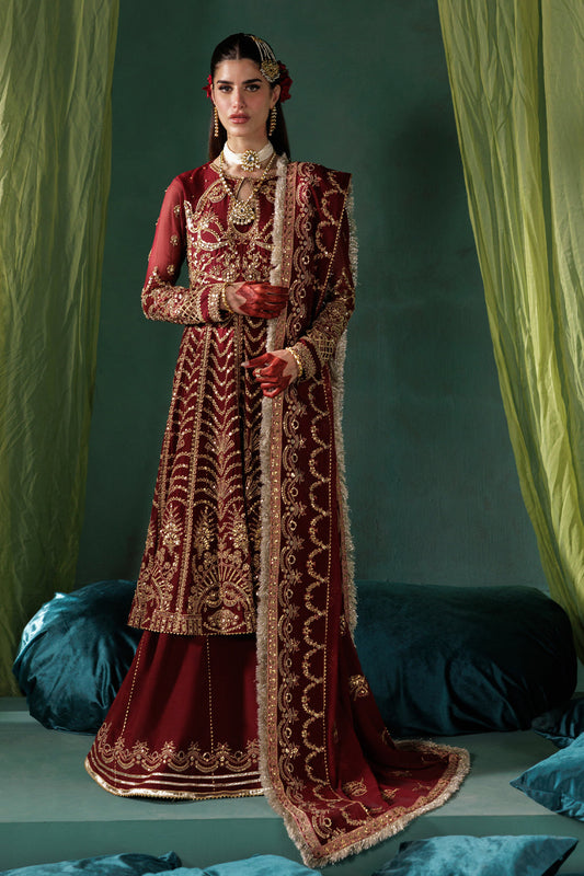 Saad Shaikh D-02 Style — Mairaz Lehenga