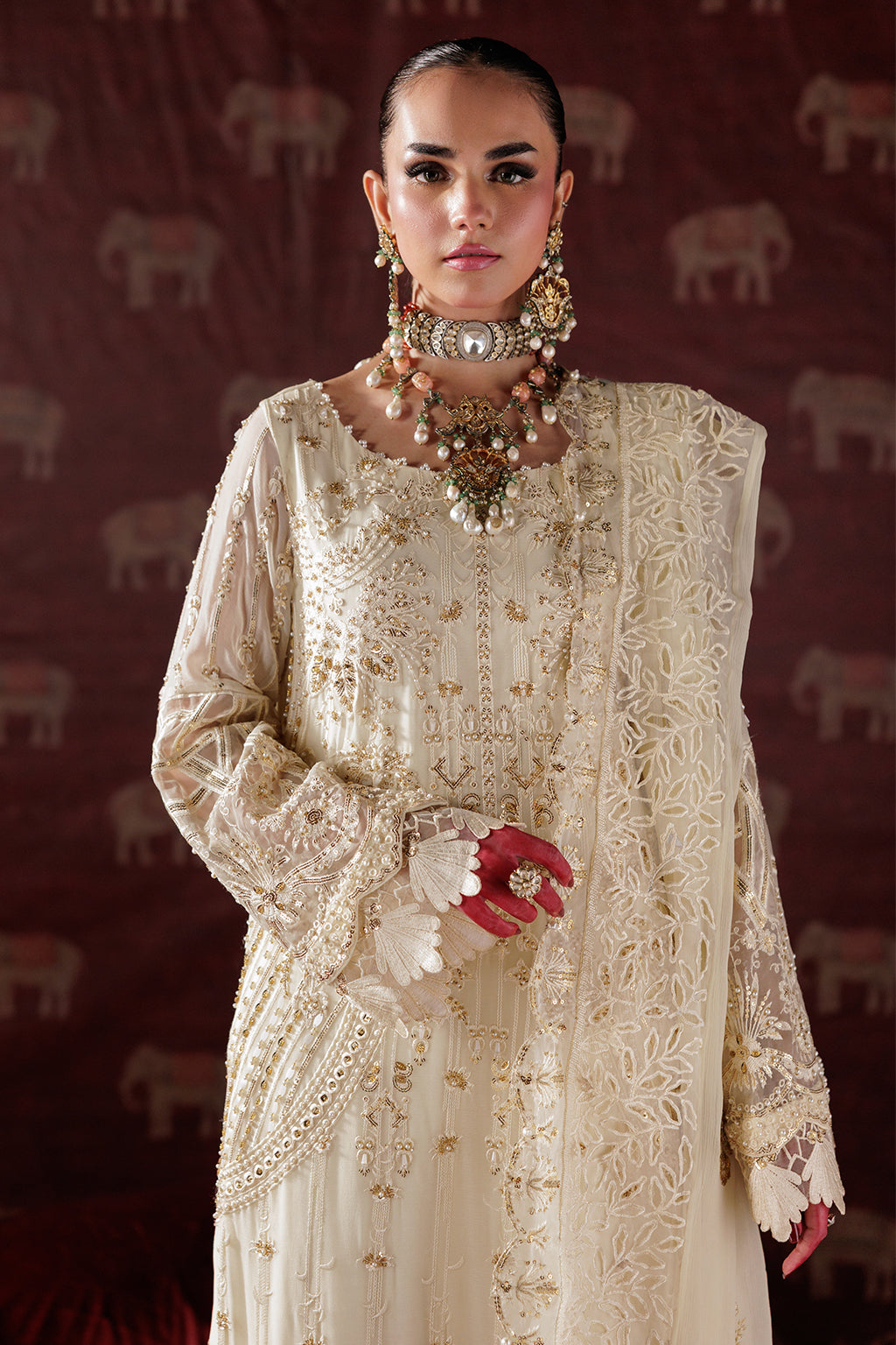 Saad Shaikh D-10 Style — Mairaz Three-Piece Suit