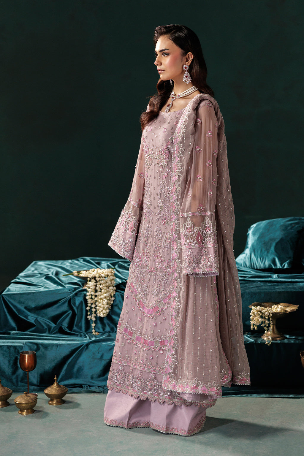 Saad Shaikh D-07 Style — Mairaz Three-Piece Suit