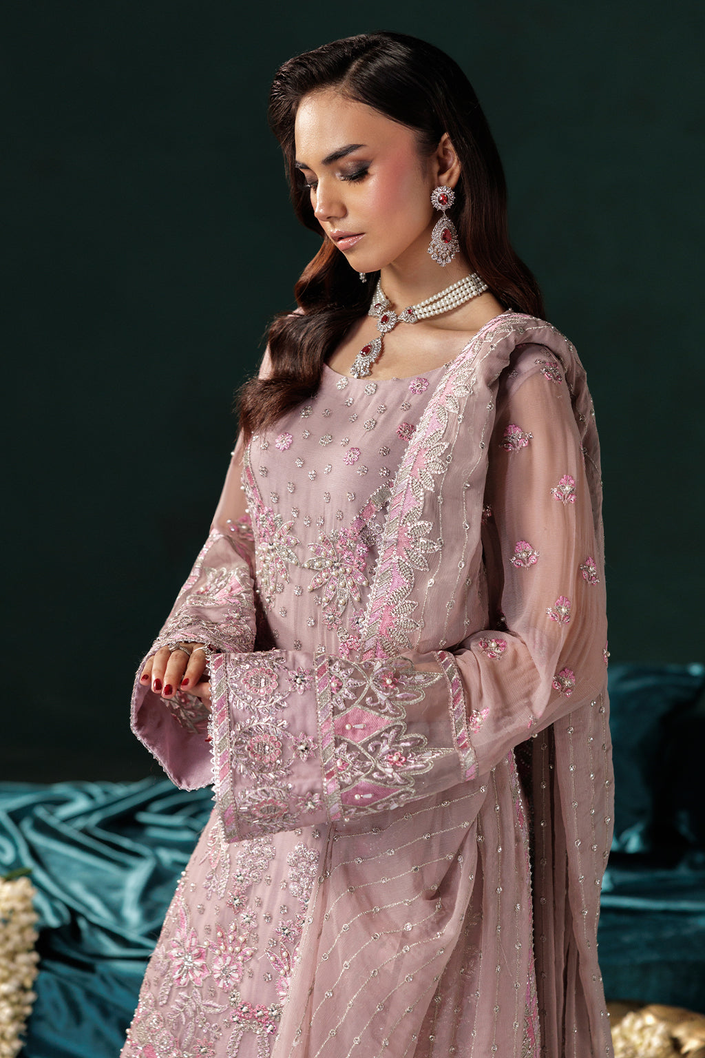 Saad Shaikh D-07 Style — Mairaz Three-Piece Suit