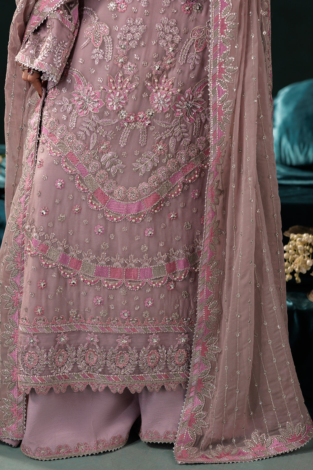 Saad Shaikh D-07 Style — Mairaz Three-Piece Suit