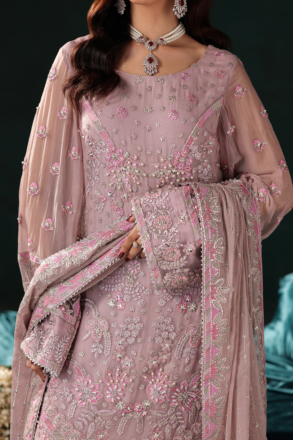 Saad Shaikh D-07 Style — Mairaz Three-Piece Suit