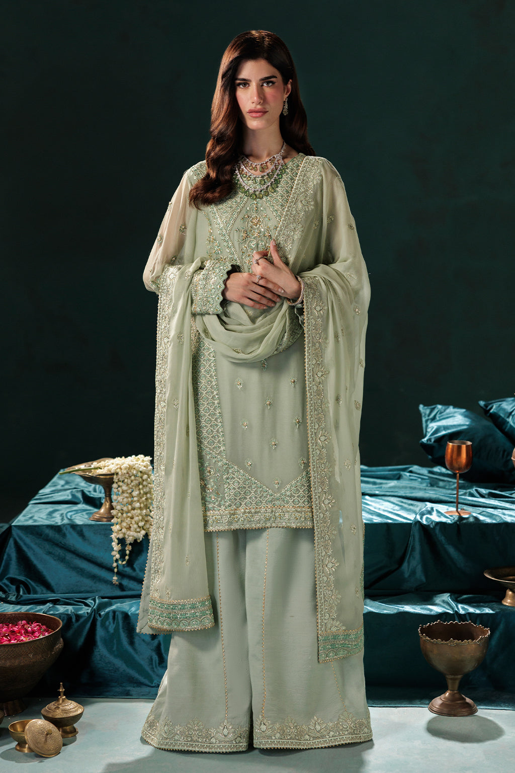 Saad Shaikh D-09 Style — Mairaz Three-Piece Suit