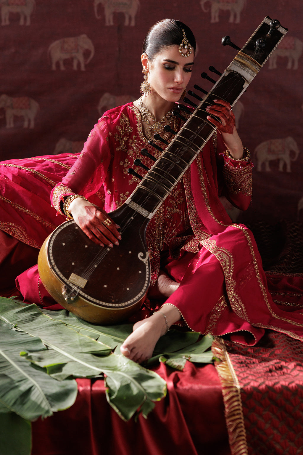 Saad Shaikh D-01 Style — Mairaz Three-Piece Suit