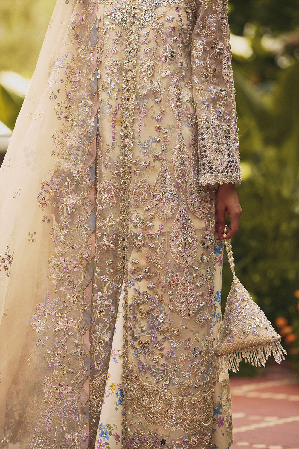 Soraya Azilis Style — Mairaz White Sharara