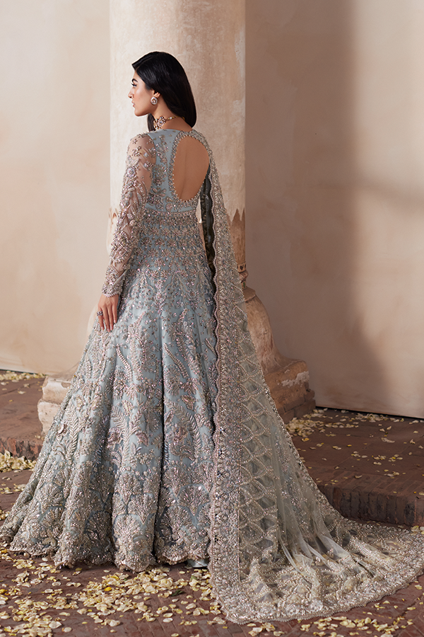 Soraya Ciel Style — Mairaz Ice Blue Wedding Maxi