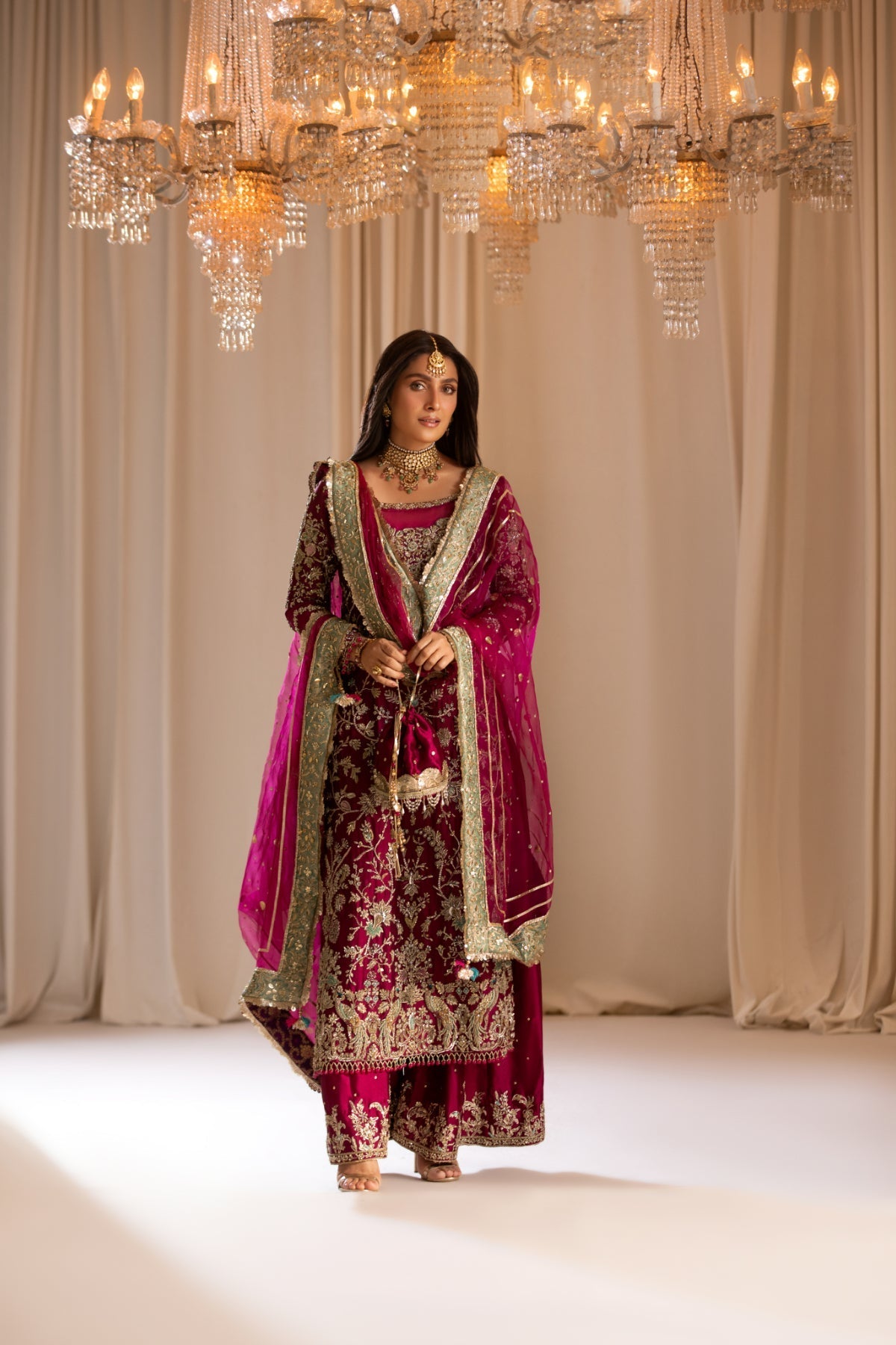 Tabyaa Tabeer Style — Mairaz Three-Piece Suit