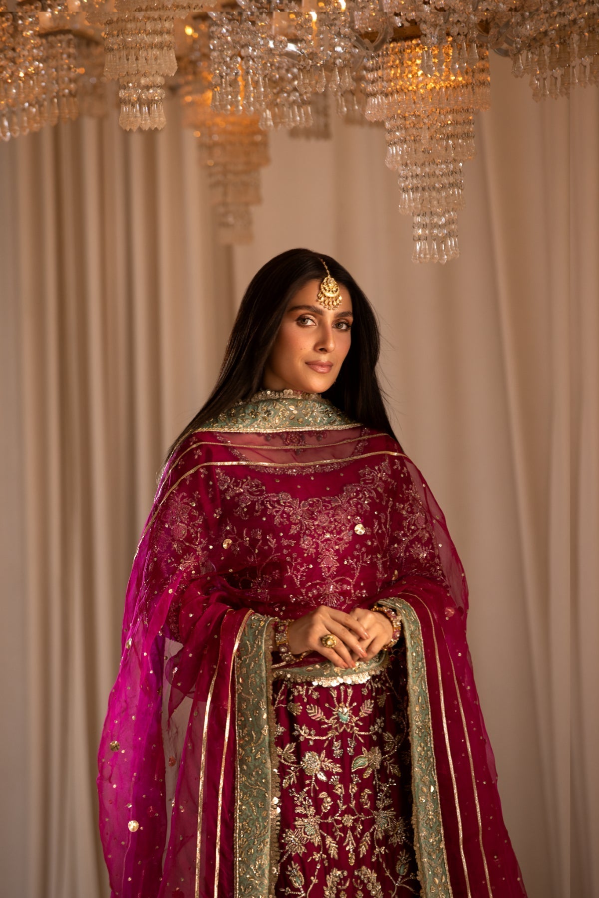 Tabyaa Tabeer Style — Mairaz Three-Piece Suit