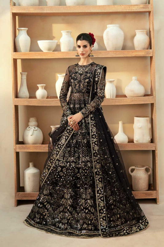 Akbar Aslam Cinder U-1562 Style — Mairaz Lehenga