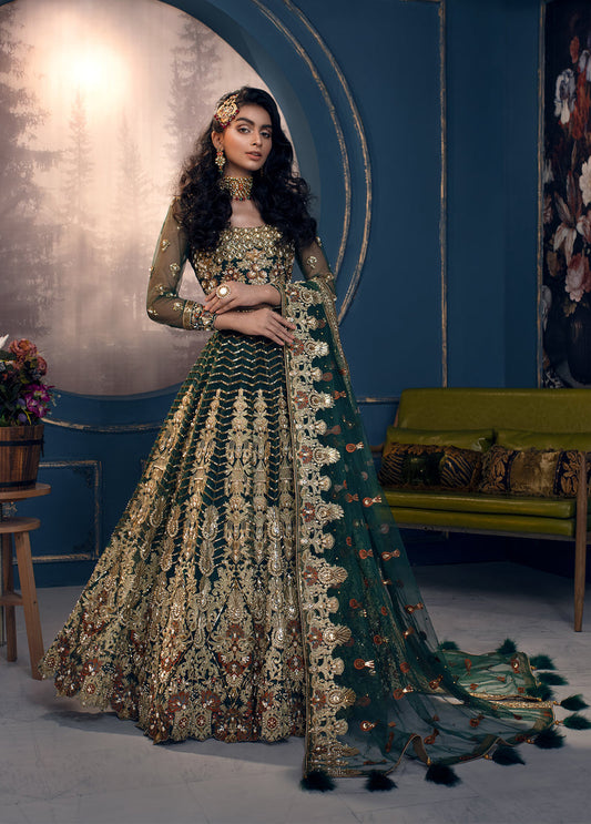 Akbar Aslam Cygnus U-1404 Style — Mairaz Lehenga