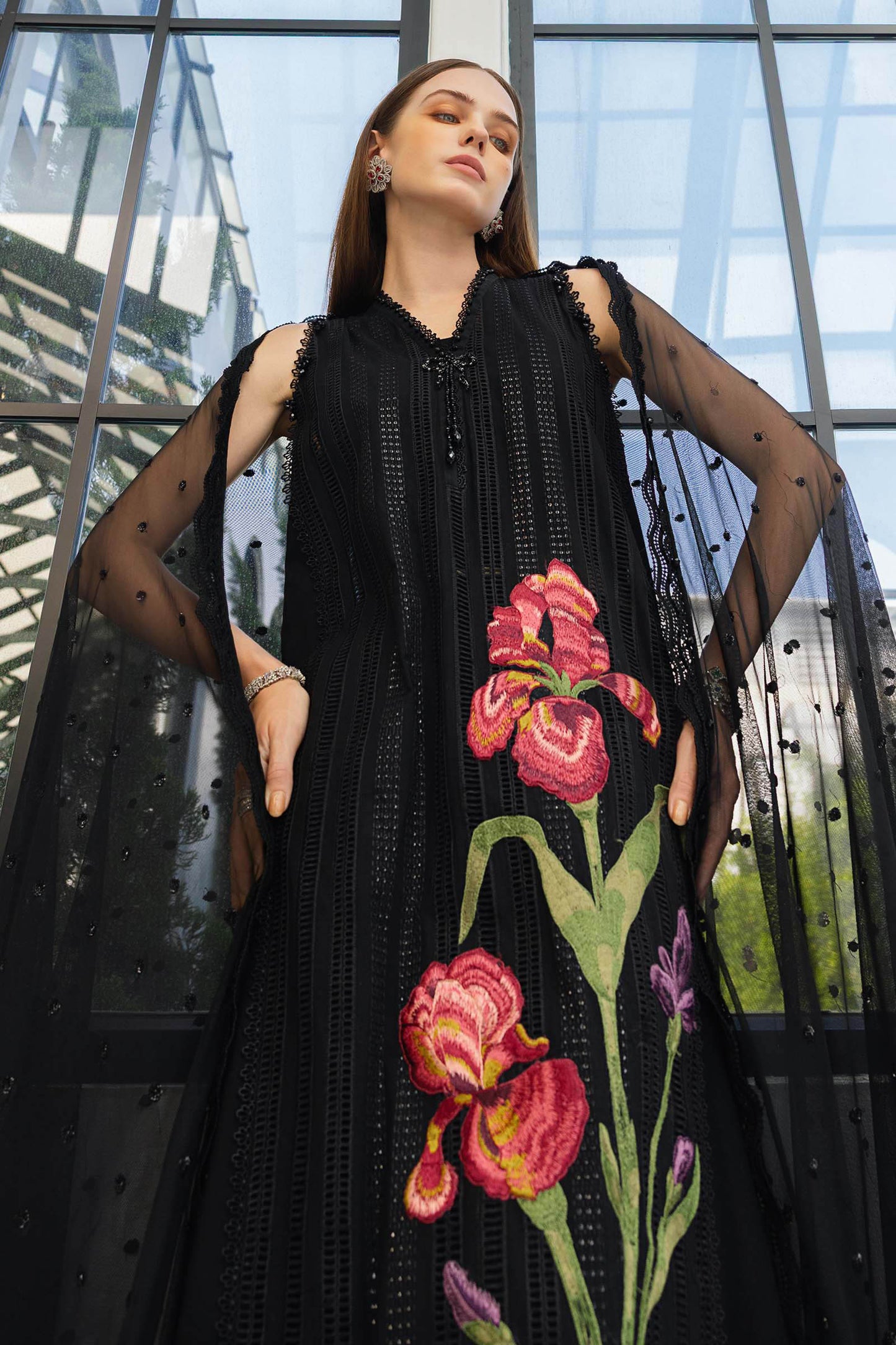 Maria B EL-26-10 Style — Mairaz Lawn Suit