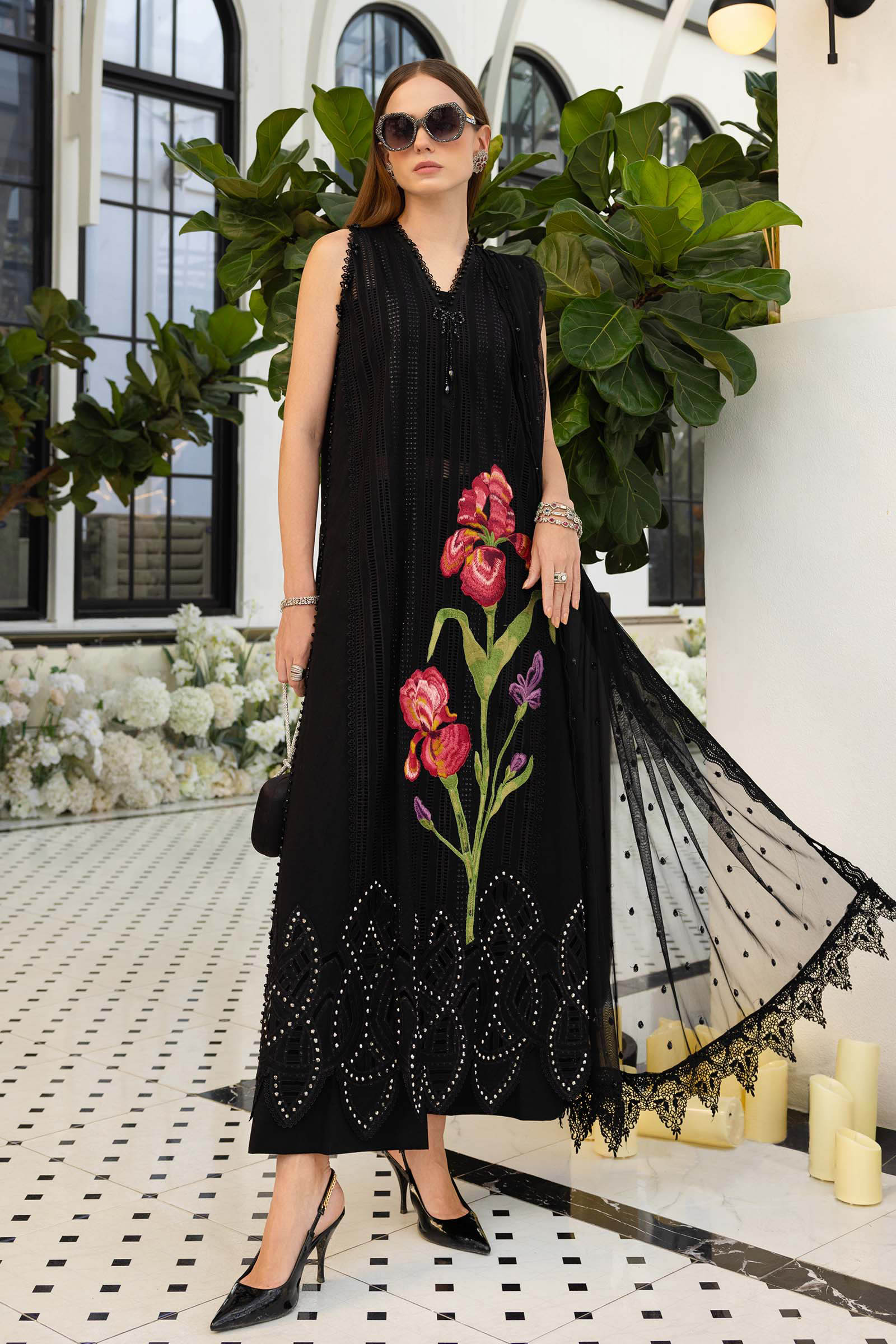 Maria B EL-26-10 Style — Mairaz Lawn Suit