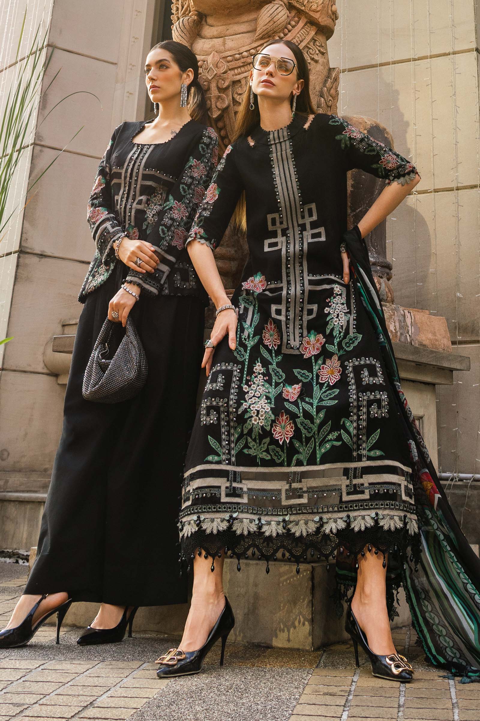 Maria B EL-26-11 Style — Mairaz Lawn Suit