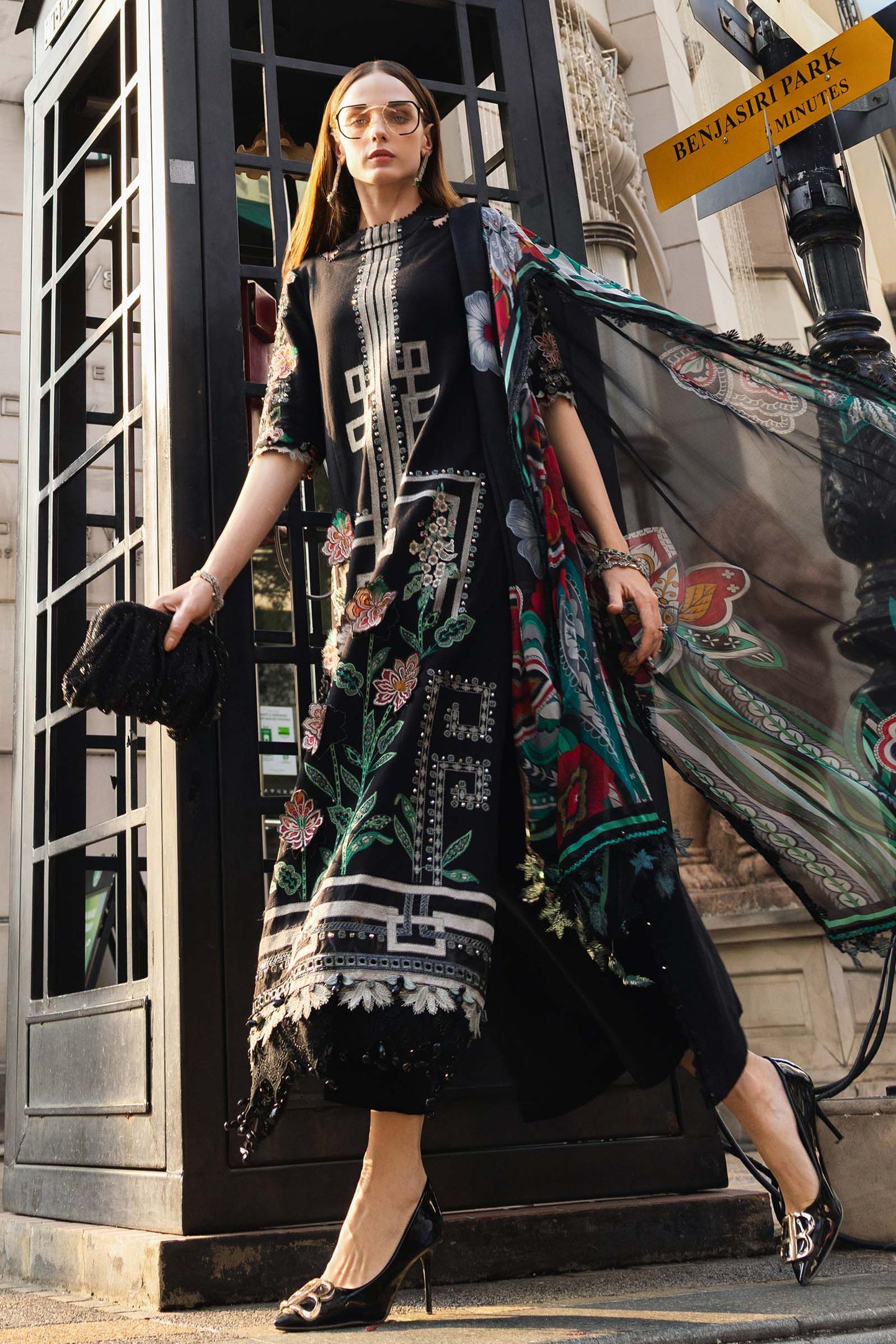 Maria B EL-26-11 Style — Mairaz Lawn Suit