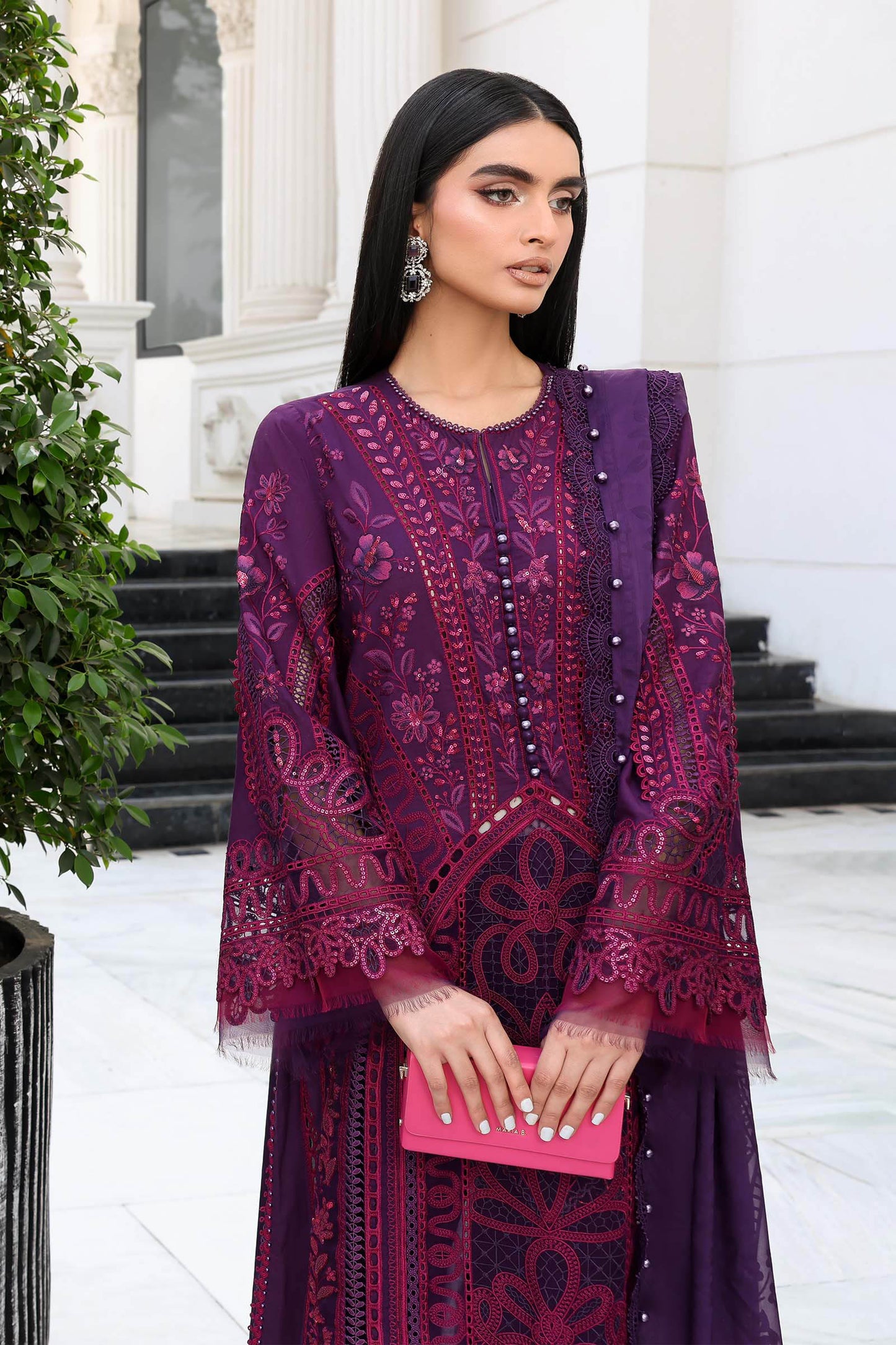 Maria B EL-26-14 Style — Mairaz Lawn Suit