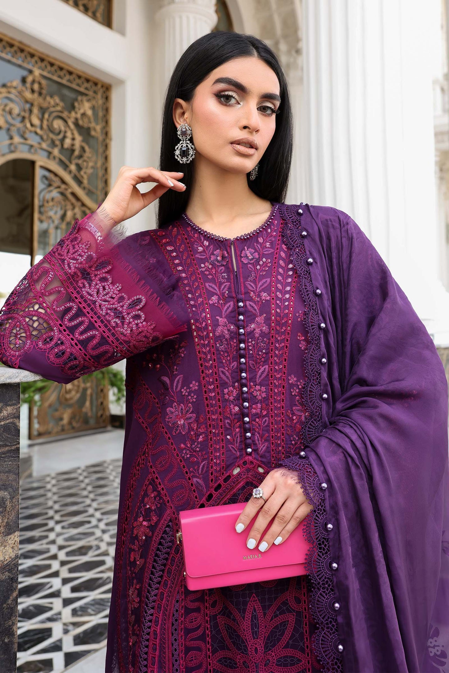 Maria B EL-26-14 Style — Mairaz Lawn Suit