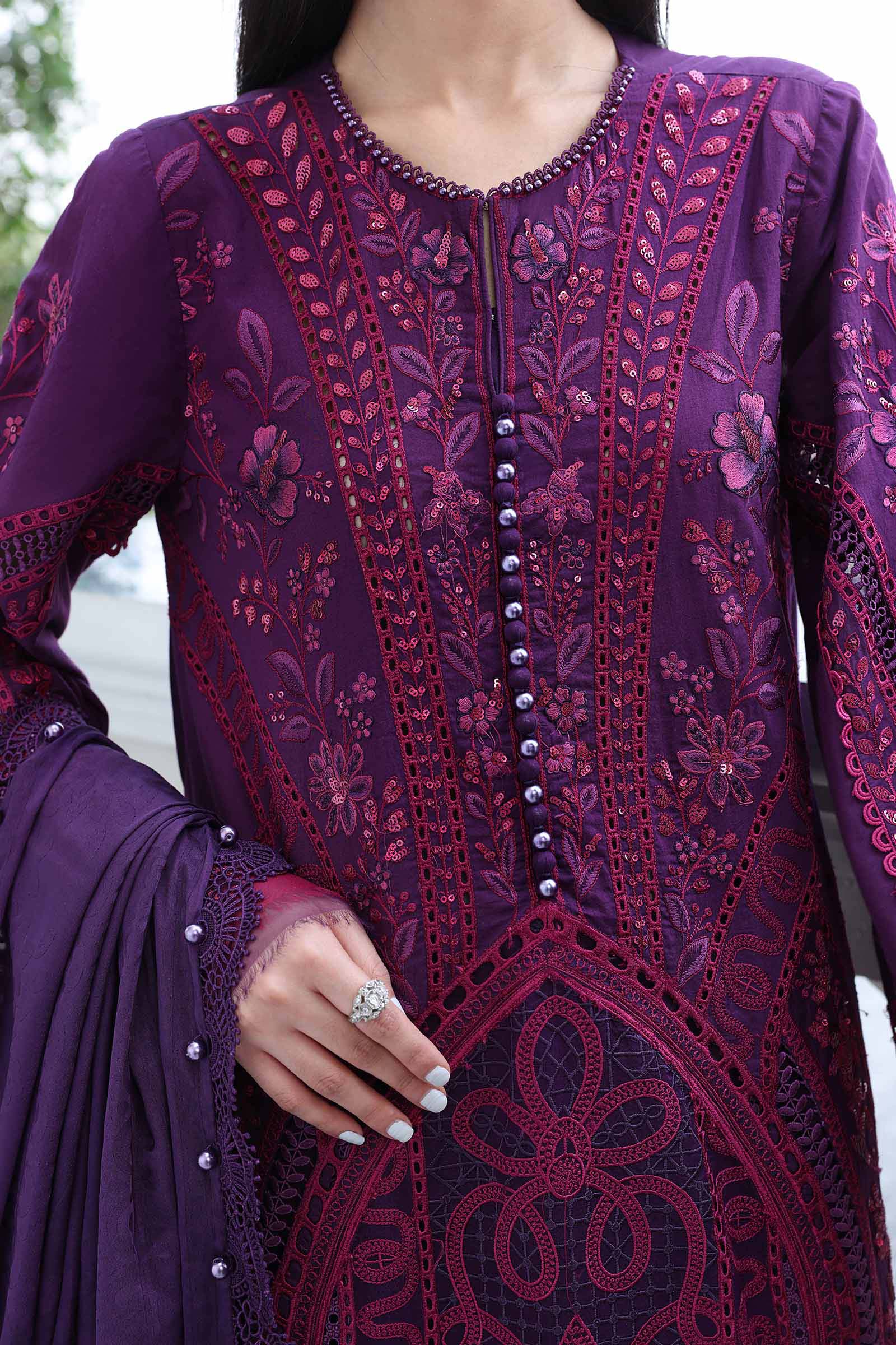 Maria B EL-26-14 Style — Mairaz Lawn Suit
