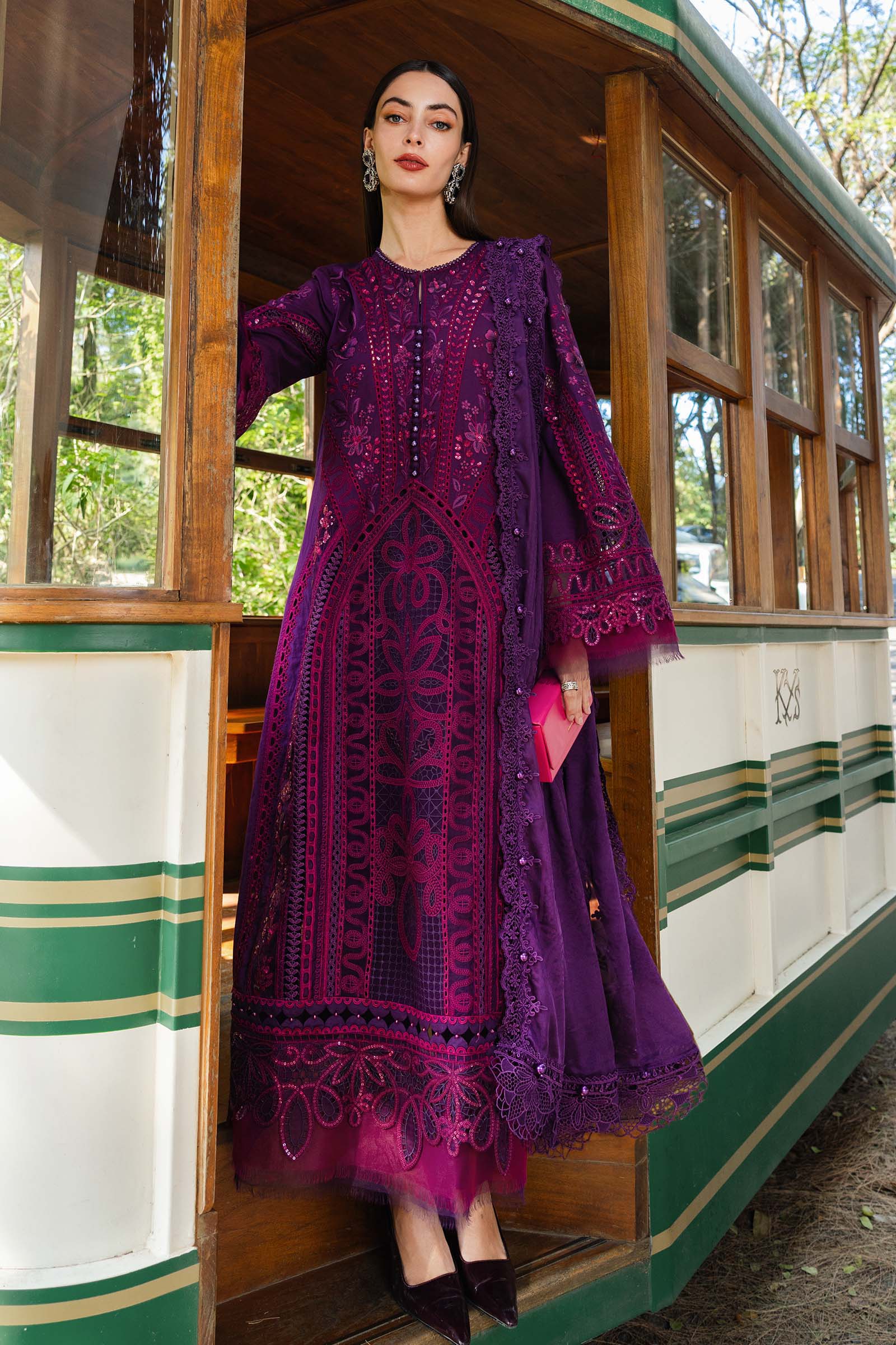 Maria B EL-26-14 Style — Mairaz Lawn Suit