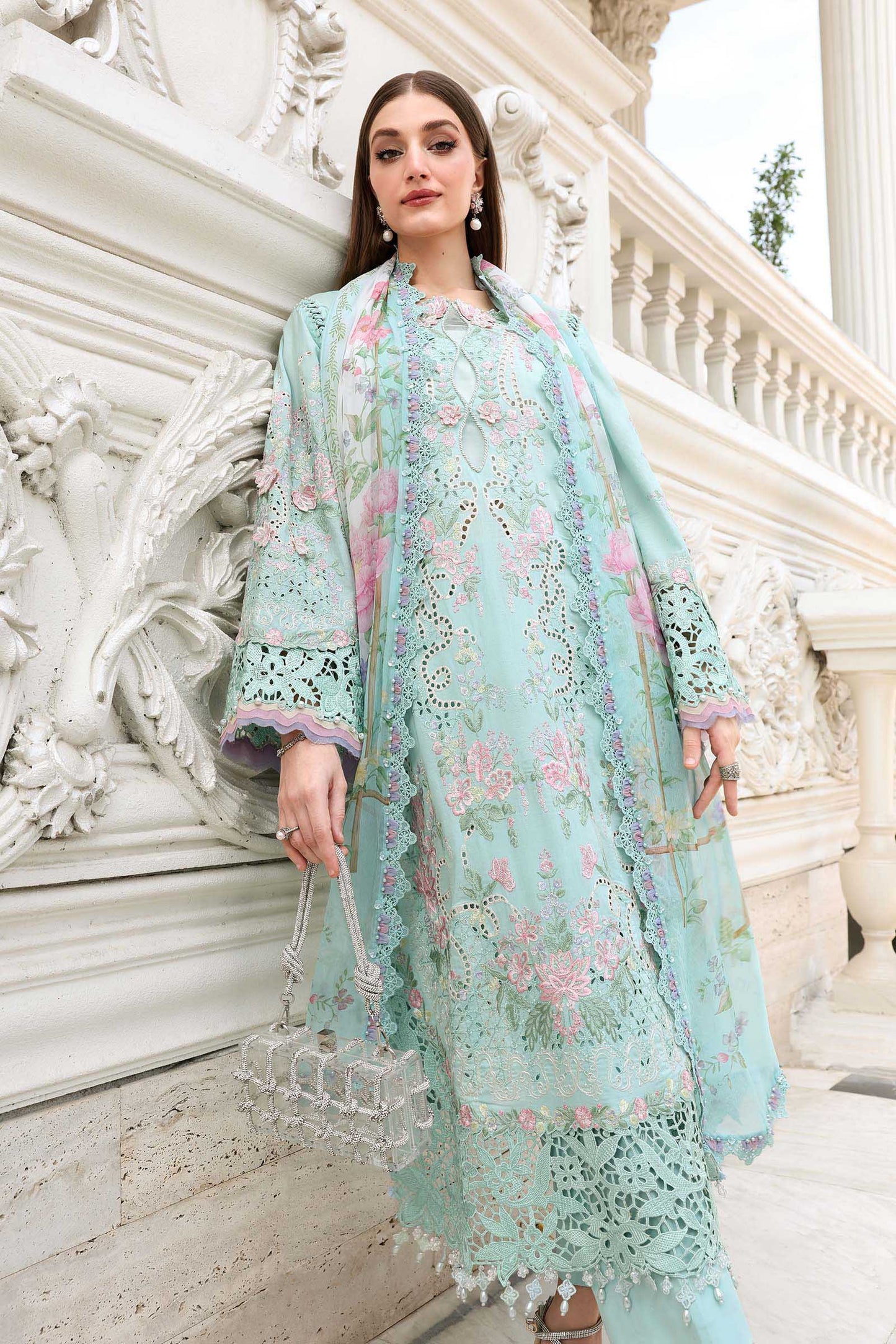 Maria B EL-26-15 Style — Mairaz Lawn Suit