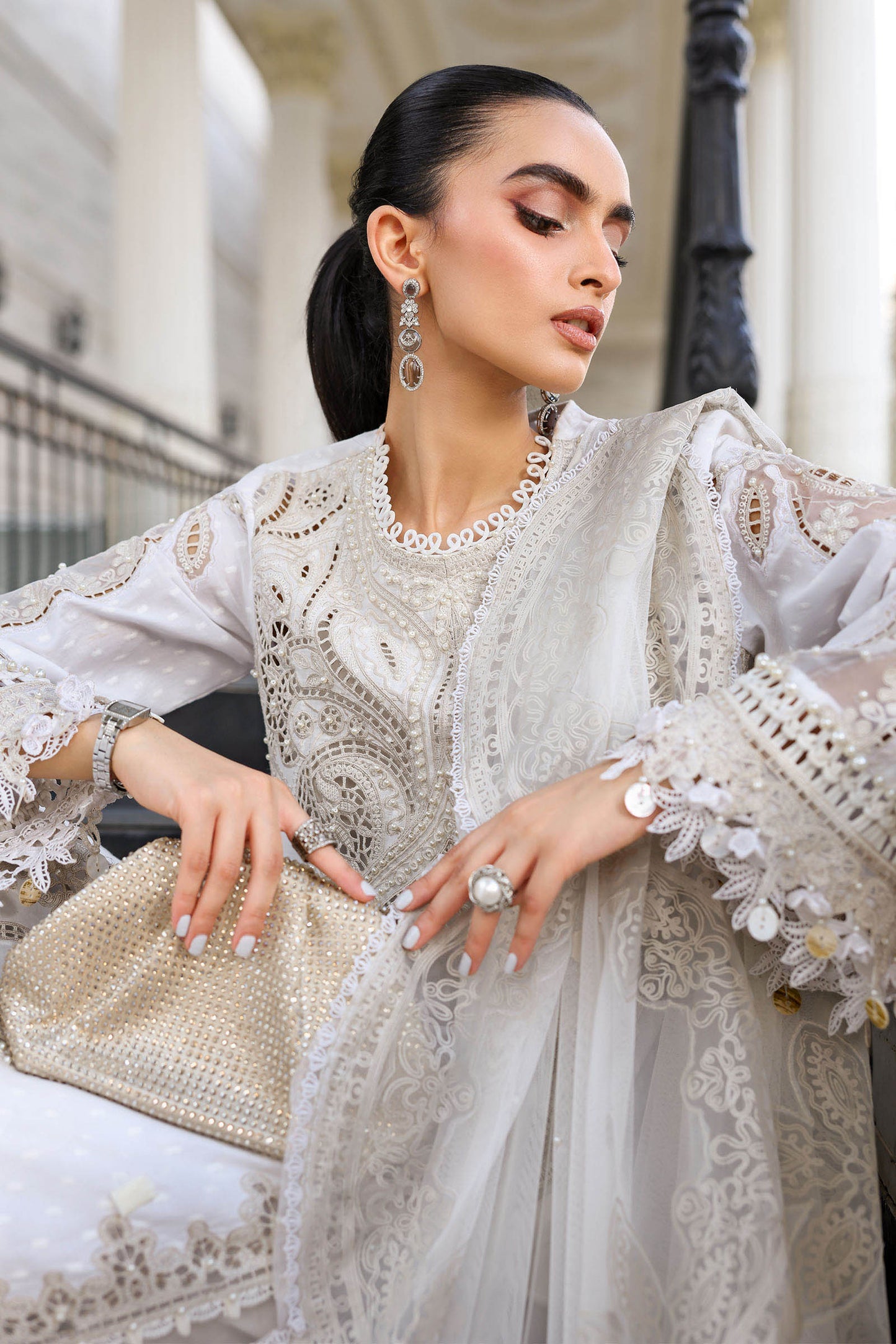 Maria B EL-26-01 Style — Mairaz Lawn Suit