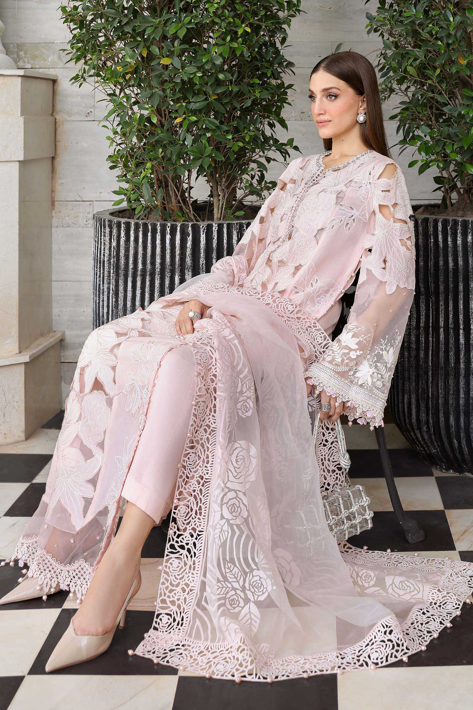Maria B EL-26-02 Style — Mairaz Lawn Suit