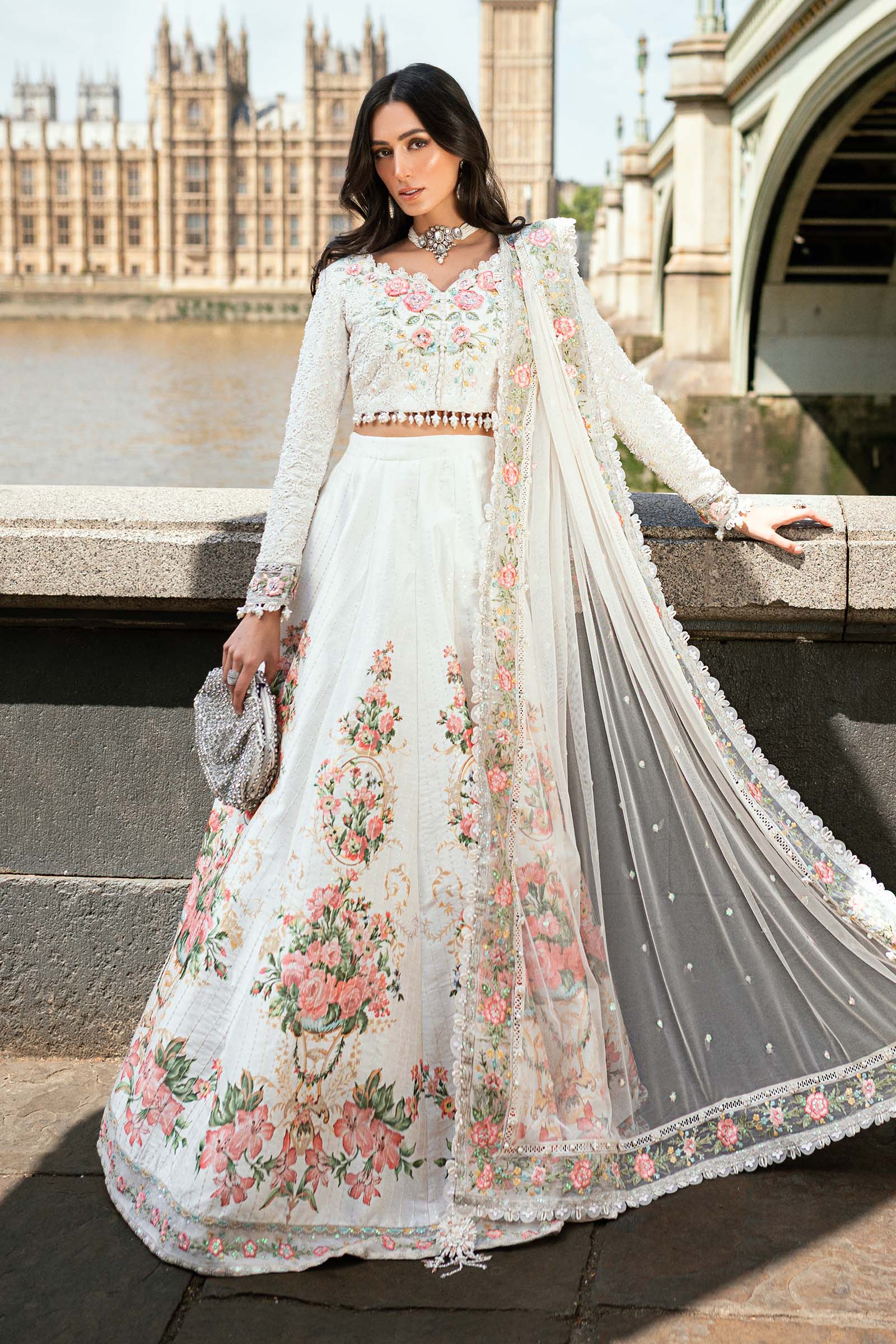 Maria B WF-09-02 Style — Mairaz Off White Three-Piece Suit