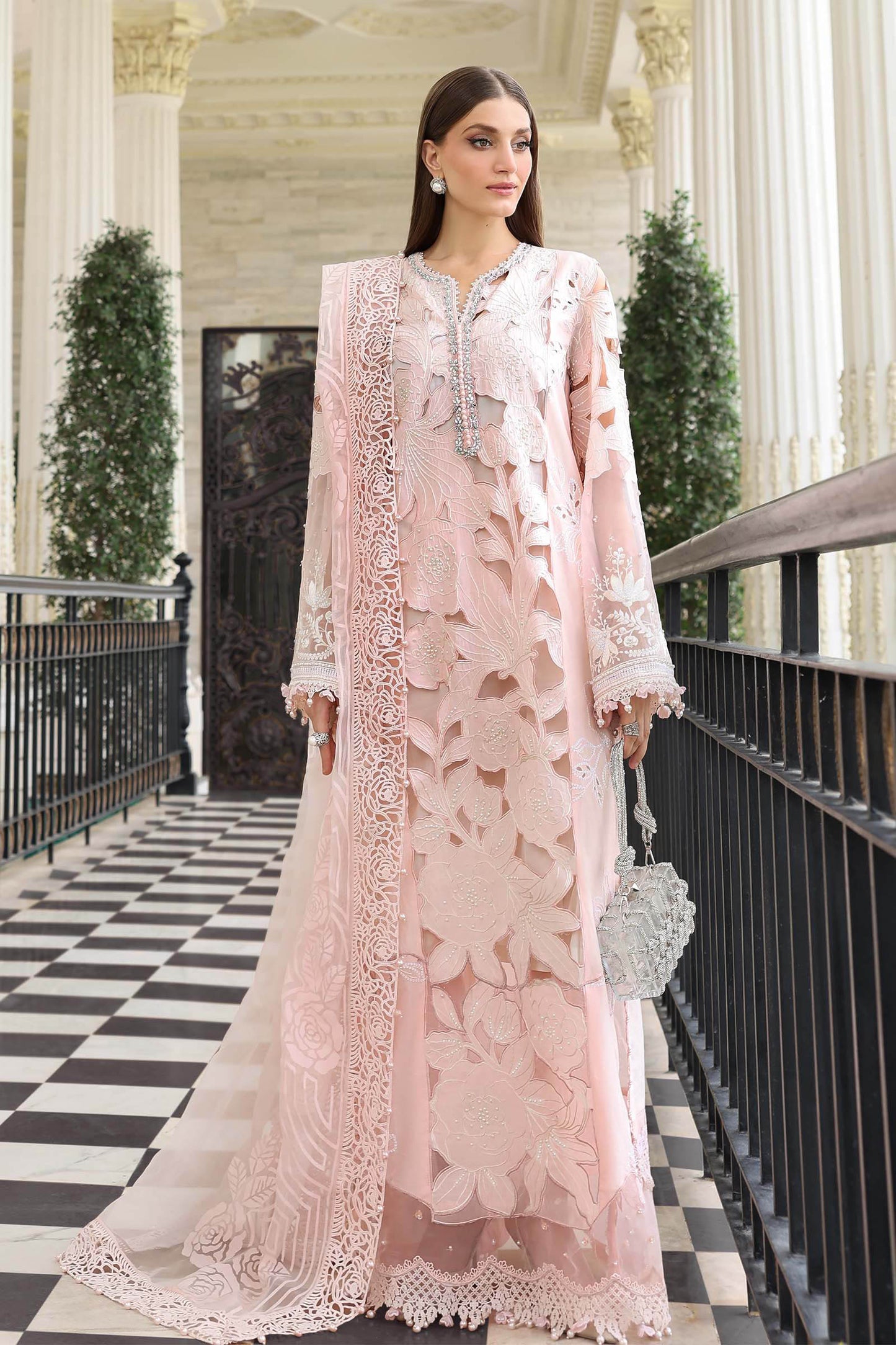 Maria B EL-26-02 Style — Mairaz Lawn Suit