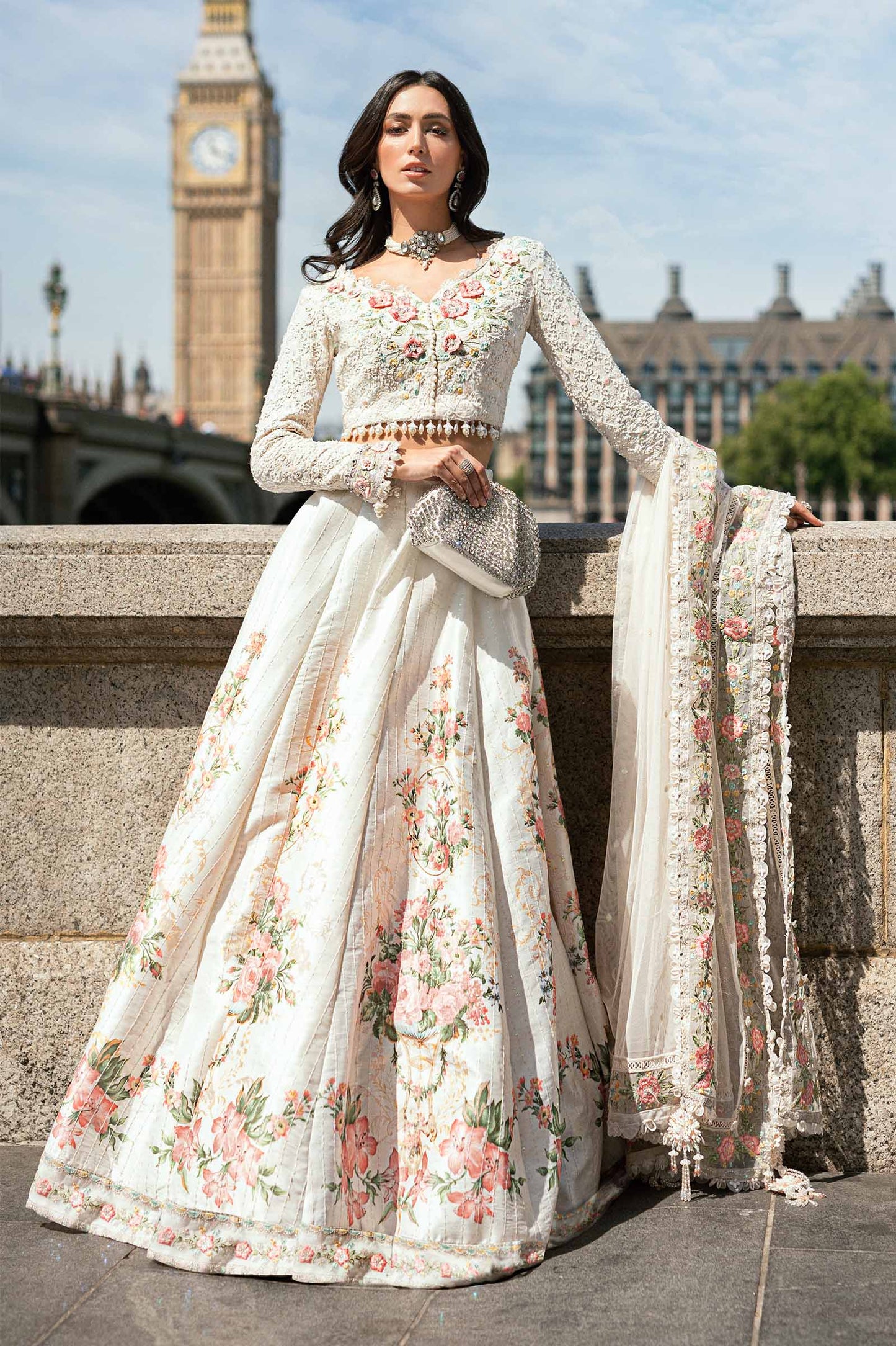 Maria B WF-09-02 Style — Mairaz Off White Three-Piece Suit